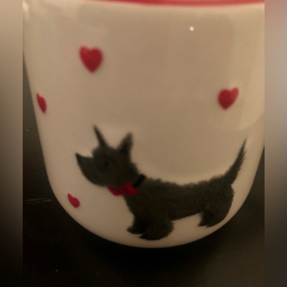 Adorable Scottish Terrier Mug with Heart Handle - Picture 2 of 5